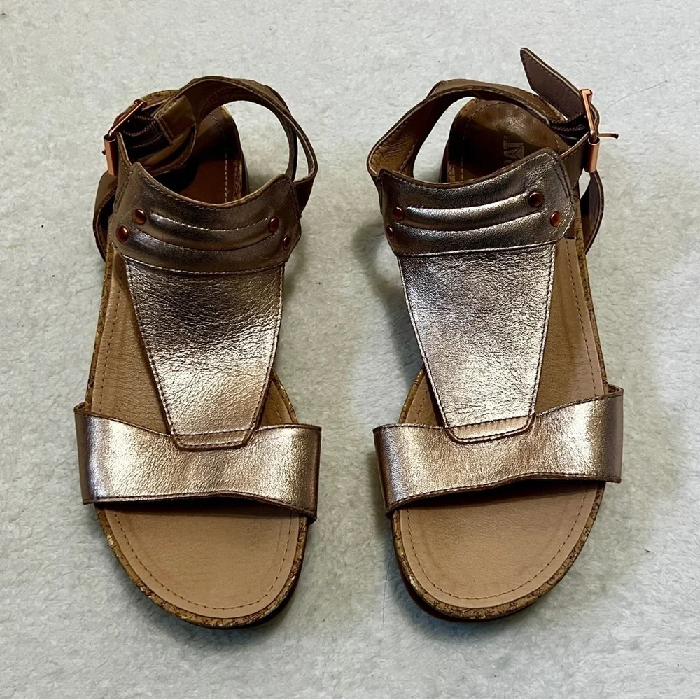 CAT/Caterpillar Mystic Rose Gold Metallic Sandal - Size 7